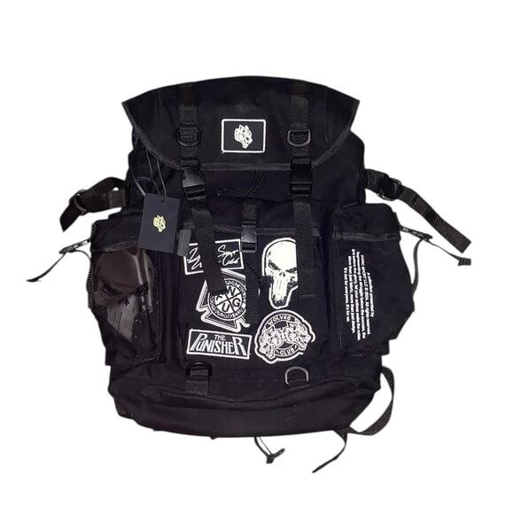 Darc Sport x Marvel Hero Elite Punisher Traveler Backpack NWT - Picture 2 of 3